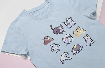 Cat Memes Shirt Design